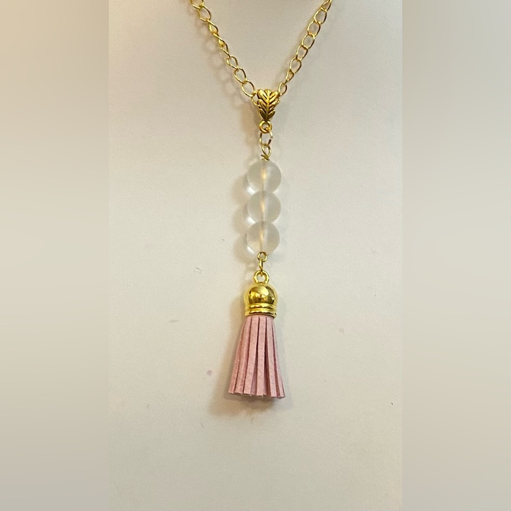 NEW genuine Moonstone crystal necklace